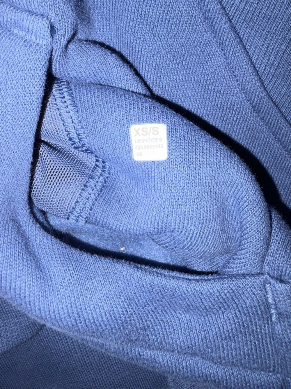 lululemon athletica Navy Blue Half-Zip Hoodie Sweater - Picture 5 of 6